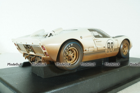 Ford GT40 MK II #98 Winner 24h Daytona 1966 Dirty Version, Shelby Collectibles 1:18