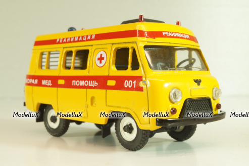 УАЗ-39094, Реанимация, Агат 1:43