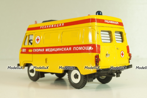 УАЗ-39094, Реанимация, Агат 1:43