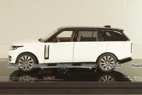 Range Rover (L405) SV Autobiography  Serenity 2017, white/black, LCD43014-WB, LCD 1:43
