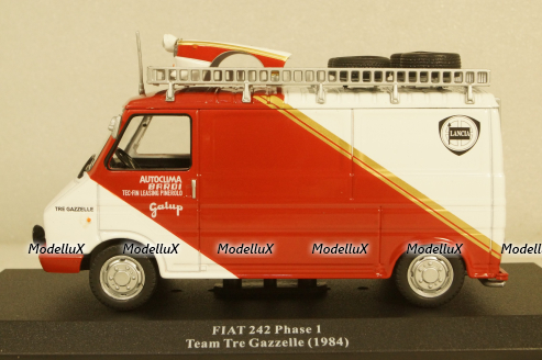 Fiat 242 Scuderia Tre Gazelle, Rally Assistance №28