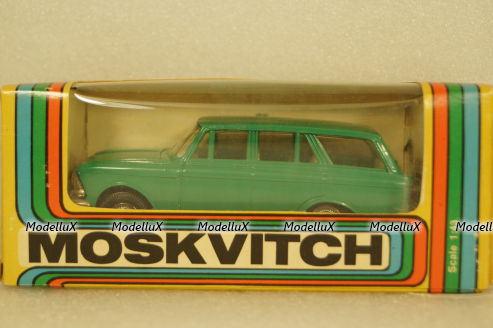 Москвич-427, зеленый, январь 89г.,Тантал/Радон  1:43