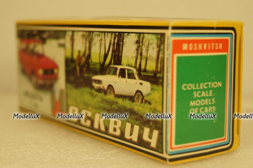 Москвич-427, зеленый, январь 89г.,Тантал/Радон  1:43