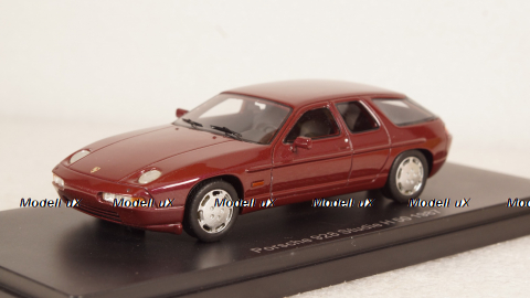 Porsche 928 Studie H50 1987 darkred-metallic, 47130, NEO 1:43 