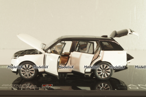 Range Rover (L405) SV Autobiography  Serenity 2017, white/black, LCD43014-WB, LCD 1:43