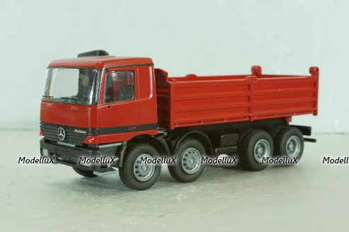 Mercedes Actros 8x4, dump truck 8x4, red, 4074, Conrad 1:50