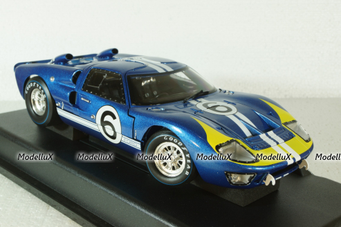 Ford GT-40 MK II #6 24h LeMans 1966 Bianchi, Andretti, Shelby Collectibles 1:18
