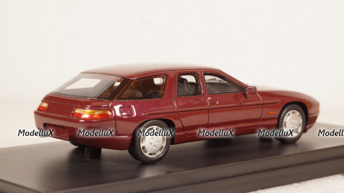 Porsche 928 Studie H50 1987 darkred-metallic, 47130, NEO 1:43 