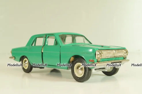 Газ-24 Волга А14, зеленый, Фестиваль 1985г.,  Тантал/Радон 1:43