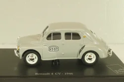 Renault 4 CV 1946, grey, Atlas 1:43