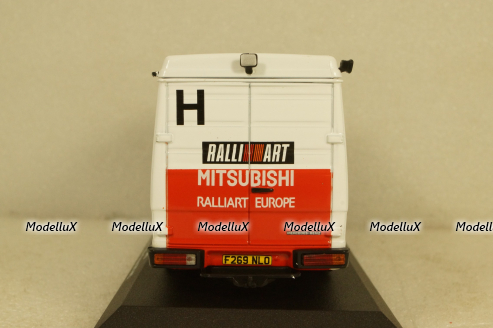 Mercedes 609D Squadra Mitsubishi Ralliart, Rally Assistance №29 1:43