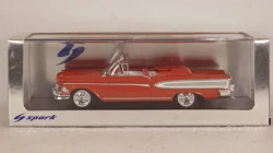 Ford Edsel Citation Convertible 1958 red, Spark 1:43