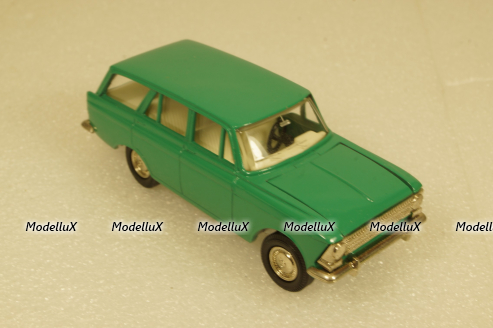 Москвич-427, зеленый, январь 89г.,Тантал/Радон  1:43