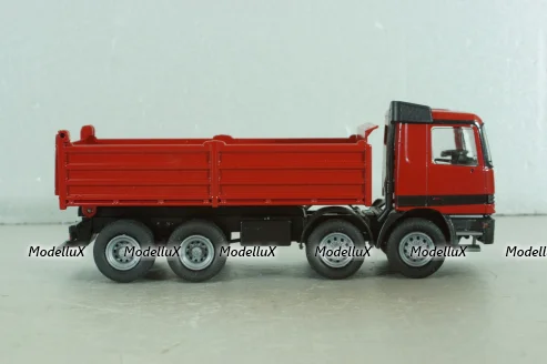 Mercedes Actros 8x4, dump truck 8x4, red, 4074, Conrad 1:50