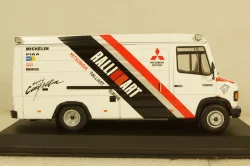 Mercedes 609D Squadra Mitsubishi Ralliart, Rally Assistance №29 1:43