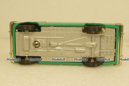 Москвич-427, зеленый, январь 89г.,Тантал/Радон  1:43
