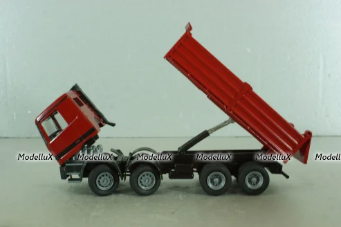 Mercedes Actros 8x4, dump truck 8x4, red, 4074, Conrad 1:50