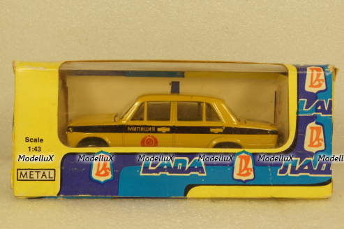 Ваз-2101, милиция, Тантал/Радон  1:43