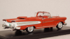 Ford Edsel Citation Convertible 1958 red, Spark 1:43