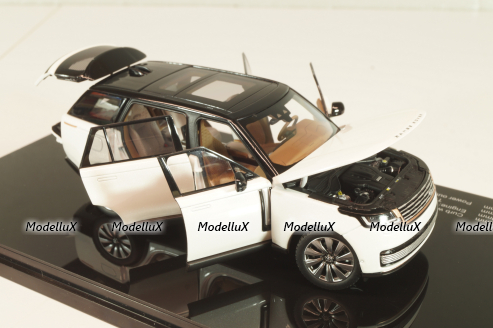 Range Rover (L405) SV Autobiography  Serenity 2017, white/black, LCD43014-WB, LCD 1:43