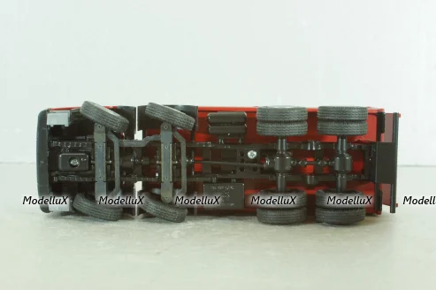 Mercedes Actros 8x4, dump truck 8x4, red, 4074, Conrad 1:50