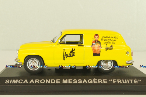 Simca Aronde Messagere "Fruite", yellow, Altaya 1:43