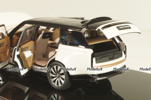 Range Rover (L405) SV Autobiography  Serenity 2017, white/black, LCD43014-WB, LCD 1:43