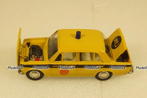 Ваз-2101, милиция, Тантал/Радон  1:43