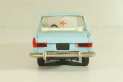 Москвич-412, Медпомощь, голубой, Тантал/Радон 1:43