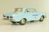 Москвич-412, Медпомощь, голубой, Тантал/Радон 1:43