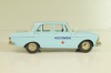 Москвич-412, Медпомощь, голубой, Тантал/Радон 1:43