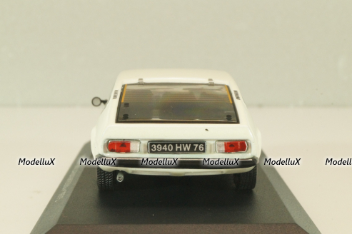 Matra Simca Bagheera 1975, white,  Les Belles Annees Simca #41, Altaya 1:43