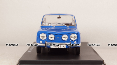 Renault 8 TS 1968 blue, Altaya 1:24