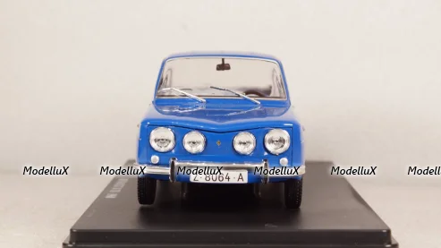 Renault 8 TS 1968 blue, Altaya 1:24