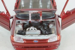 Ford Escort MK 5 1995, redmetallic, Schabak 1:24