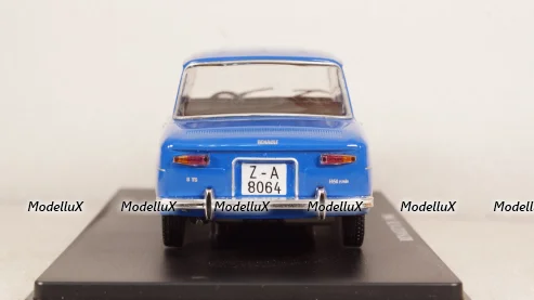 Renault 8 TS 1968 blue, Altaya 1:24