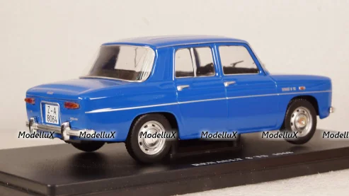Renault 8 TS 1968 blue, Altaya 1:24