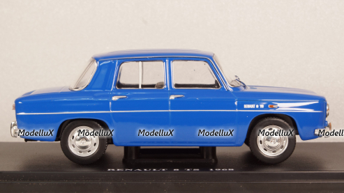 Renault 8 TS 1968 blue, Altaya 1:24