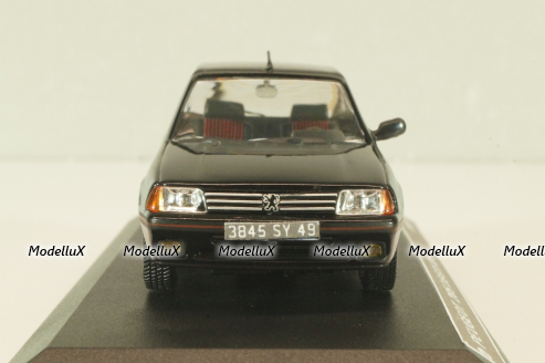 Peugeot 205 1.6 GTI 1985, black, Altaya 1:43 Уценка!