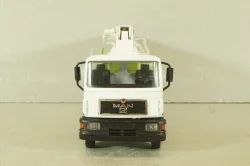 MAN 3-axle Schwing 32XL, concrete pump,  white/green, Conrad 1:50