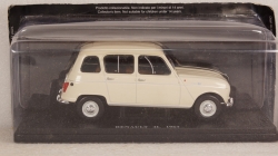 Renault 4L 1964 White, Altaya 1:24