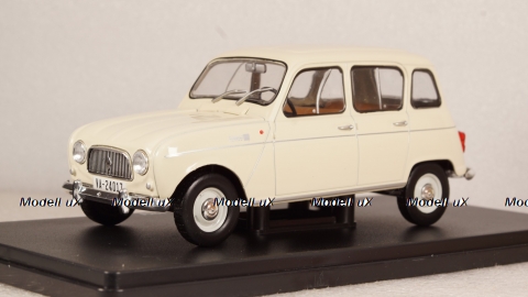 Renault 4L 1964 White, Altaya 1:24