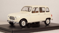 Renault 4L 1964 White, Altaya 1:24