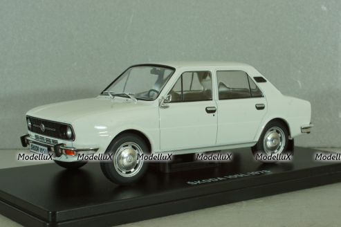 Skoda 105 L, 1978, white, Выпуск №37, Hachette 1:24