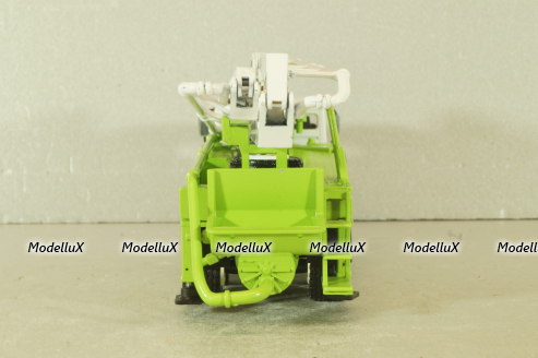 MAN 3-axle Schwing 32XL, concrete pump,  white/green, Conrad 1:50