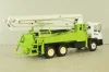 MAN 3-axle Schwing 32XL, concrete pump,  white/green, Conrad 1:50