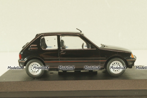 Peugeot 205 1.6 GTI 1985, black, Altaya 1:43 Уценка!