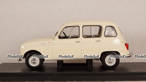 Renault 4L 1964 White, Altaya 1:24