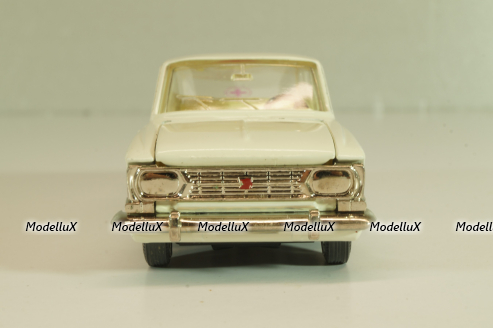 Москвич-412 А2, Медпомощь, белый, капот 2 зажима, Тантал/Радон 1:43