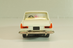 Москвич-412 А2, Медпомощь, белый, капот 2 зажима, Тантал/Радон 1:43
